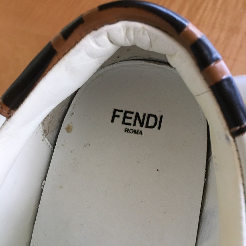Fendi Pearland Logo Slip On Sneakers - Picture 8 of 11